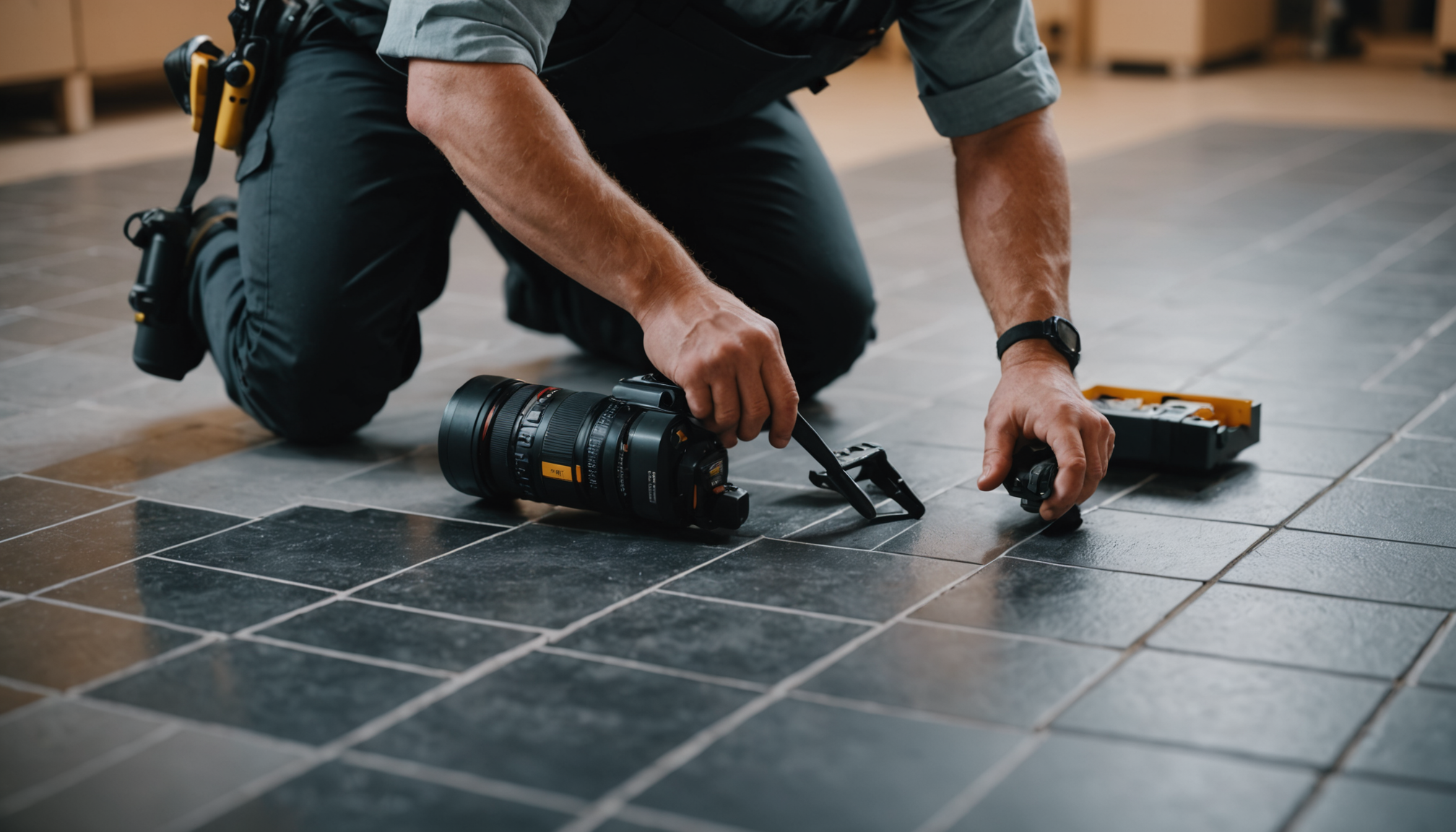 Tile Floor Installation